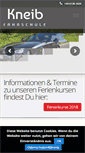 Mobile Screenshot of fahrschule-kneib.de